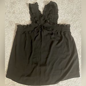 JCrew Crisscrossed High Neck Tank Top Blouse